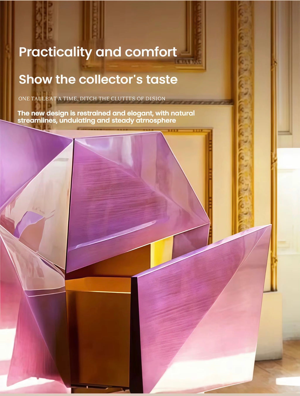 Casa Milano™ Diamond Facet Luxury Sideboard