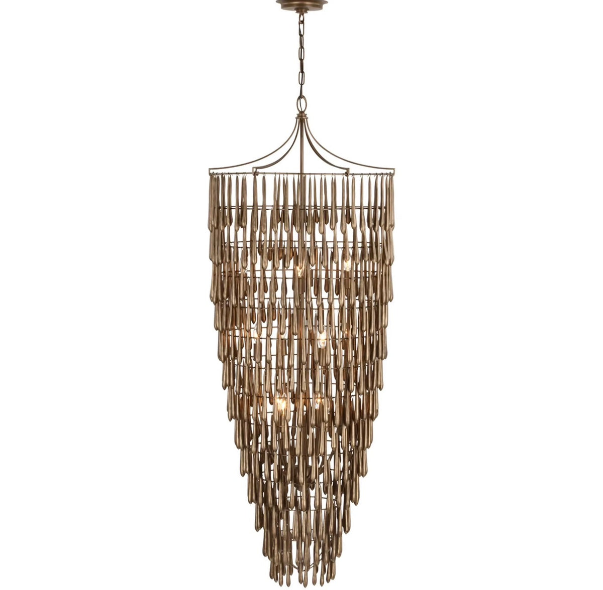 Celestia Tall Cascading Chandelier