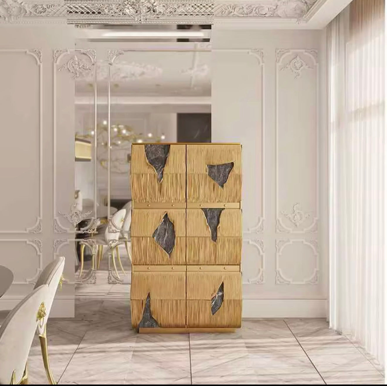Casa Milano Palazzo Monolith Wine Cabinet – Atelier Edition