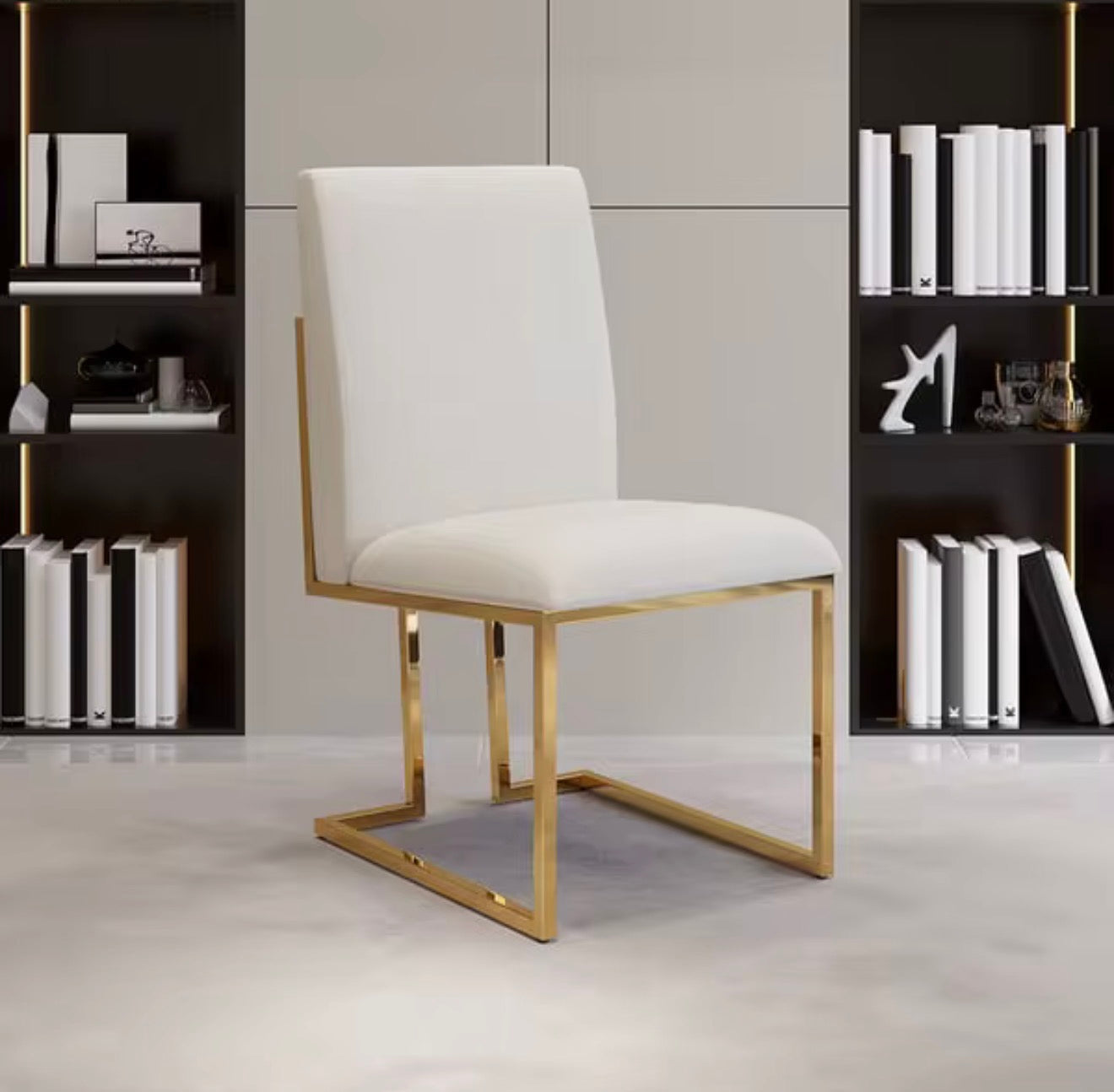 Casa Milano – Alessia Gold Dining Chair