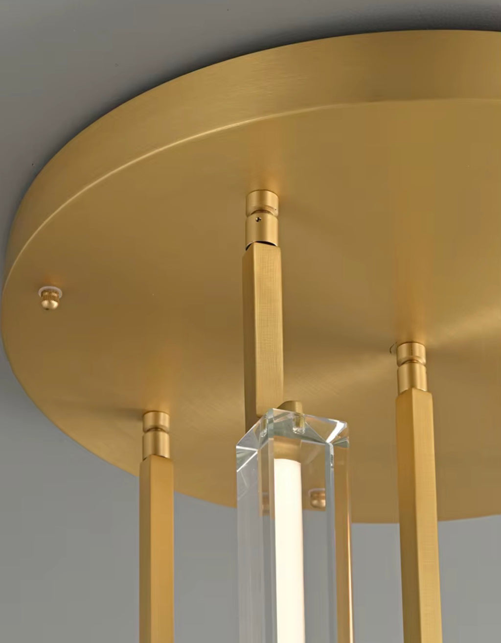 Shelda Artistic Full Brass Chandelier