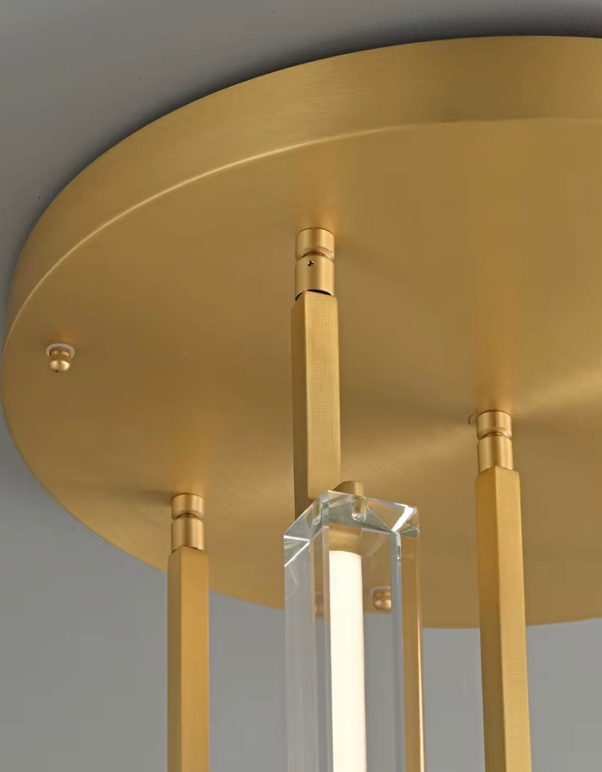 Shelda Artistic Full Brass Chandelier