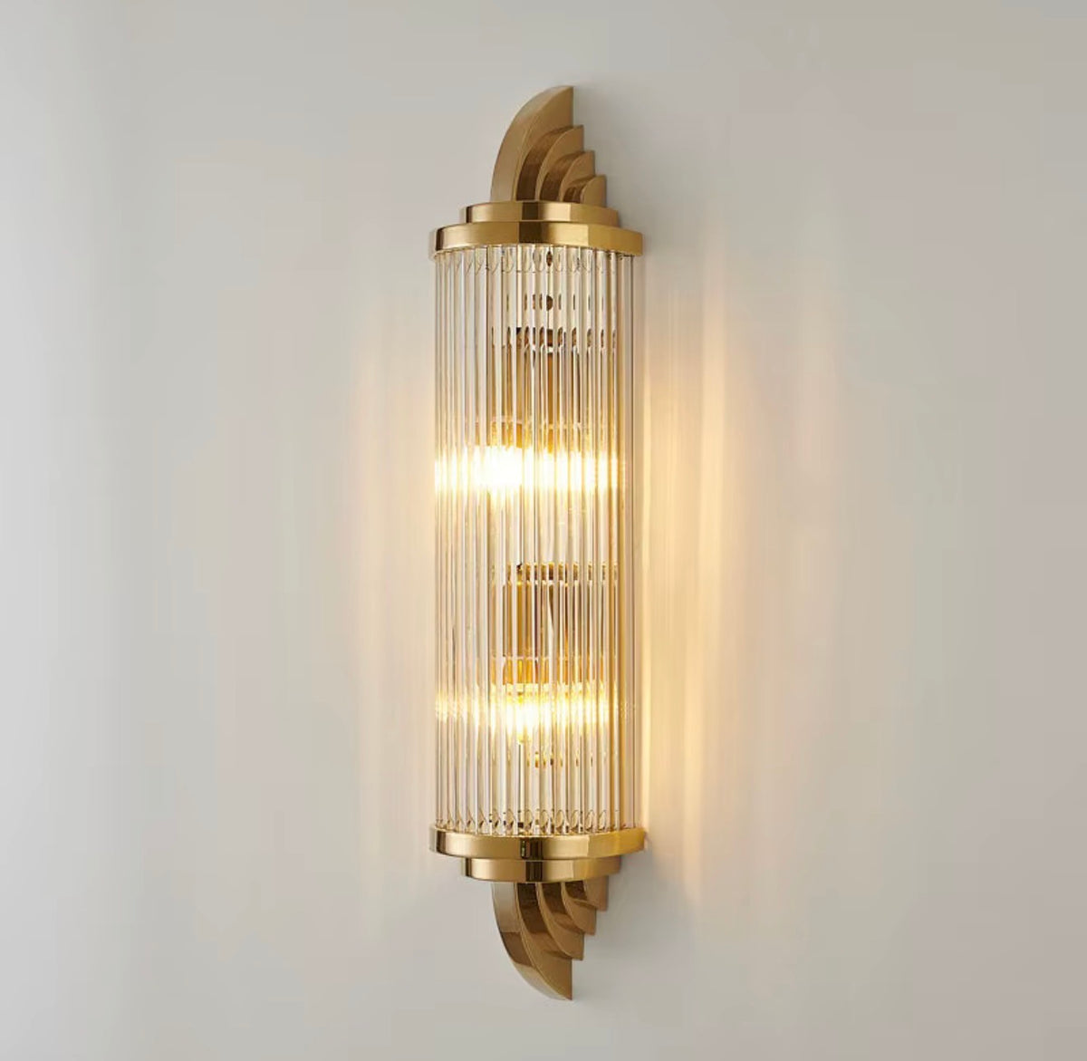 Vittoria Crystal Art Deco Wall Sconce