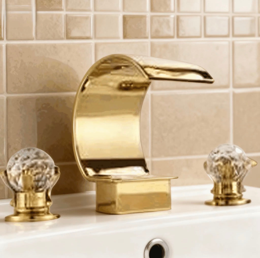 Bellamira Crystal Waterfall Basin Faucet