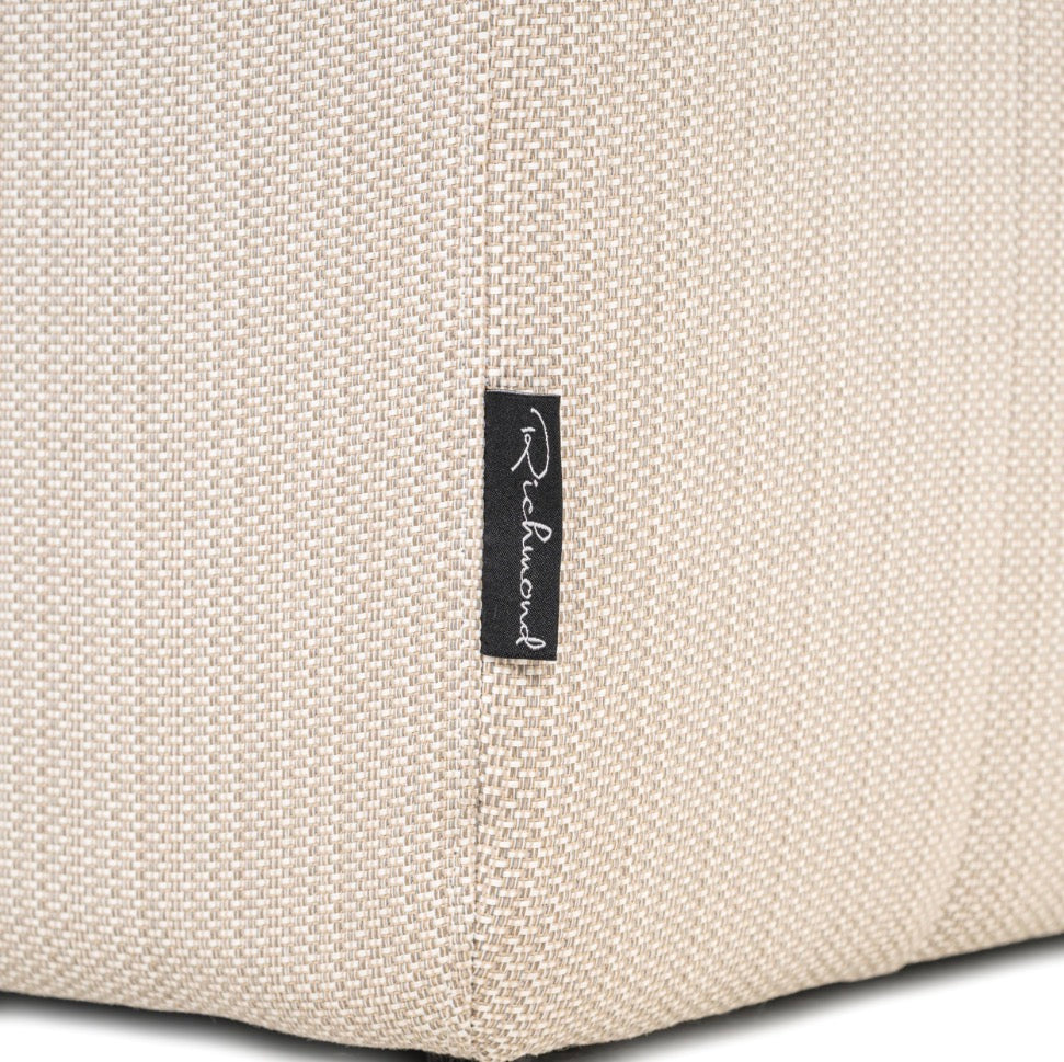 Riva Sculptural Upholstered Outdoor Dining Chair