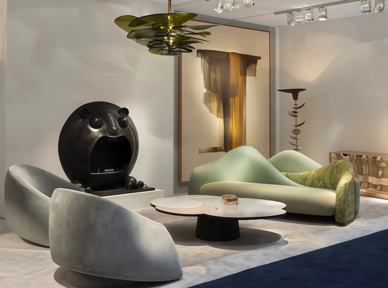 Casa Milano “PUCCINI” Sculptural Lounge Chair