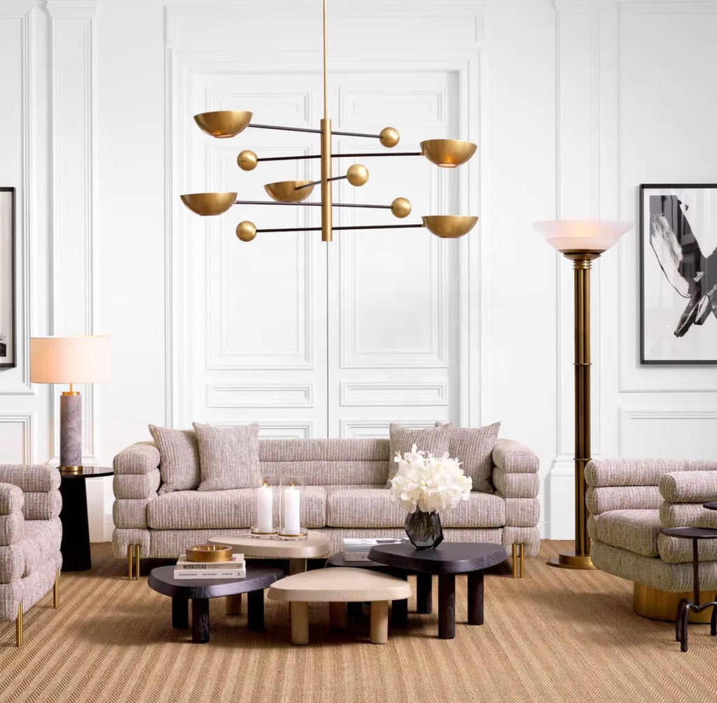 Chloe Brass Floor Lamp