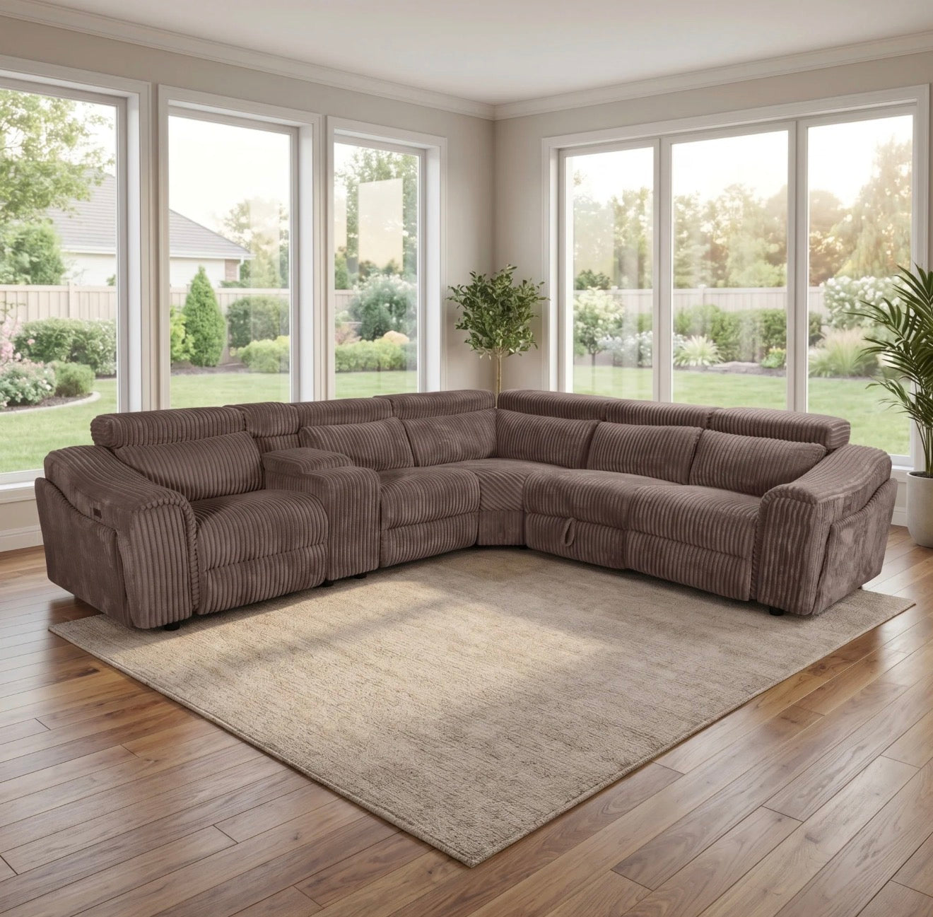 Casa Milano – Aurelie Signature Power Reclining Sectional