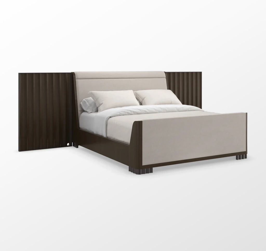 Slow Wave Upholstered Bed