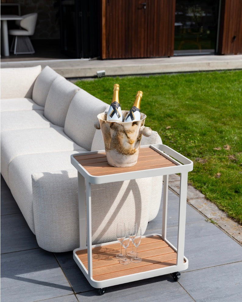 Dawson Beige Alpine Luxury Outdoor Corner Sofa