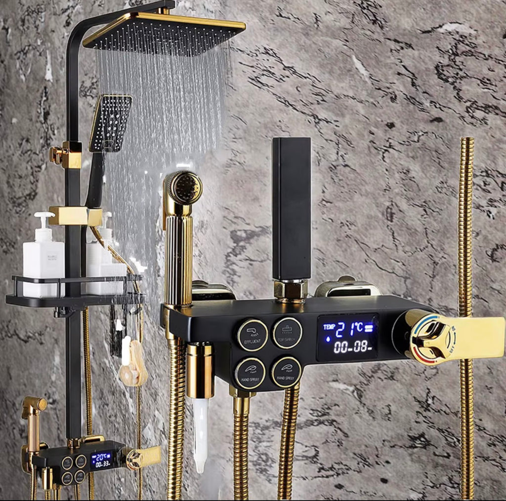 Lorenza Digital Thermostatic Rain Shower System