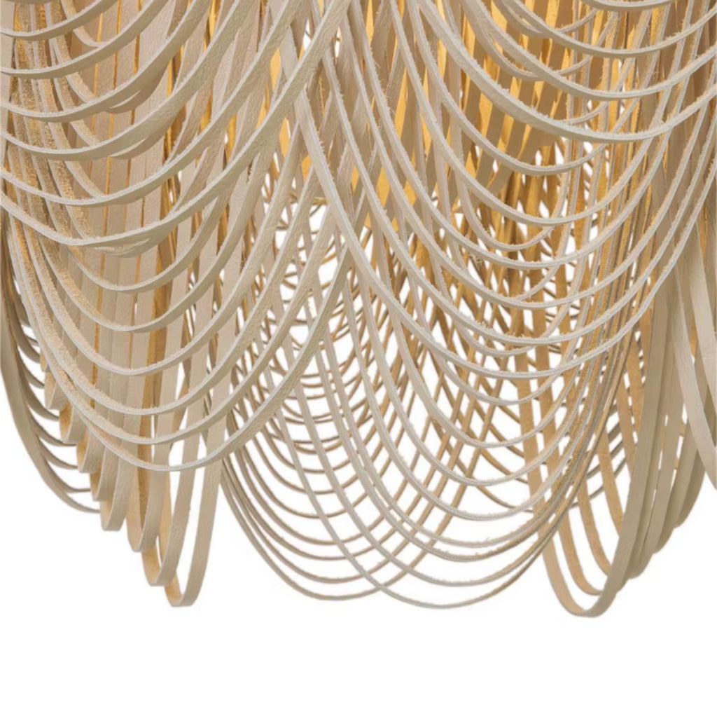 Seraphina Draped Leather Chandelier