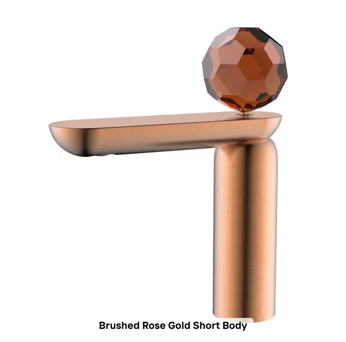 Mirella Sculptural Brass Basin Faucet