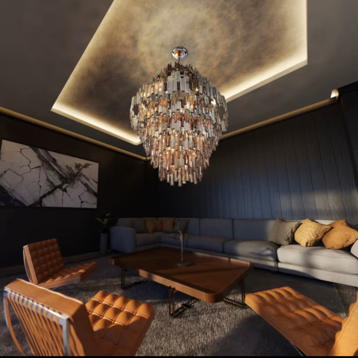 Serafina Grand Crystal Chandelier