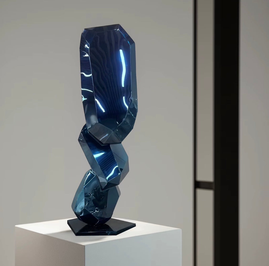 Orion Faceted Stainless Steel Sculpture