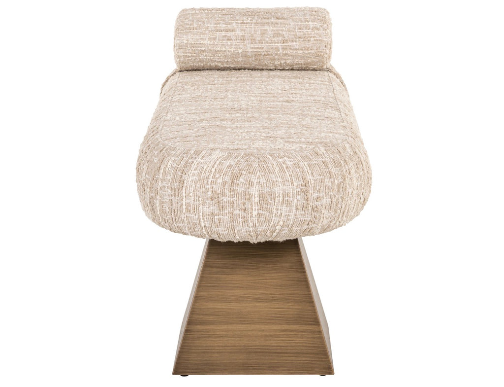 Alexander Jones Sculptural Upholstered Bench