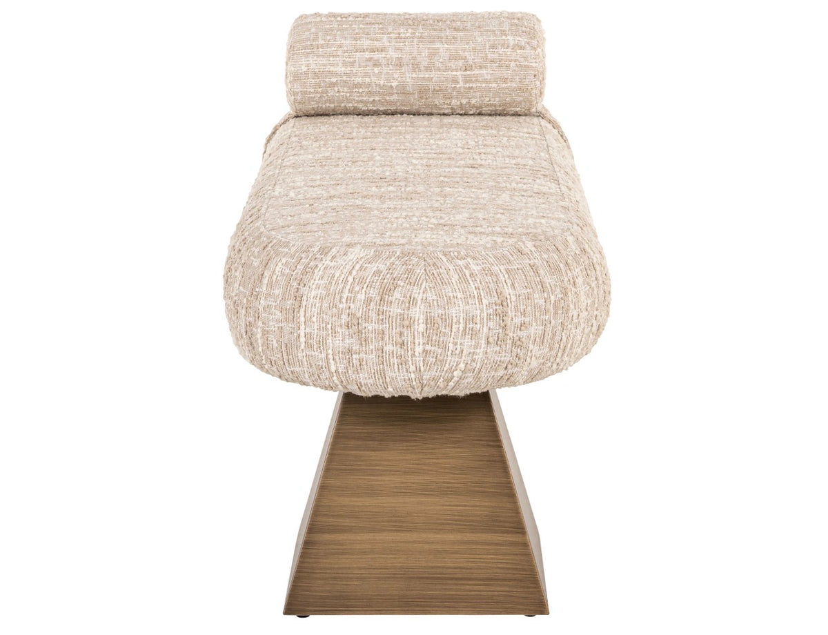 Alexander Jones Sculptural Upholstered Bench