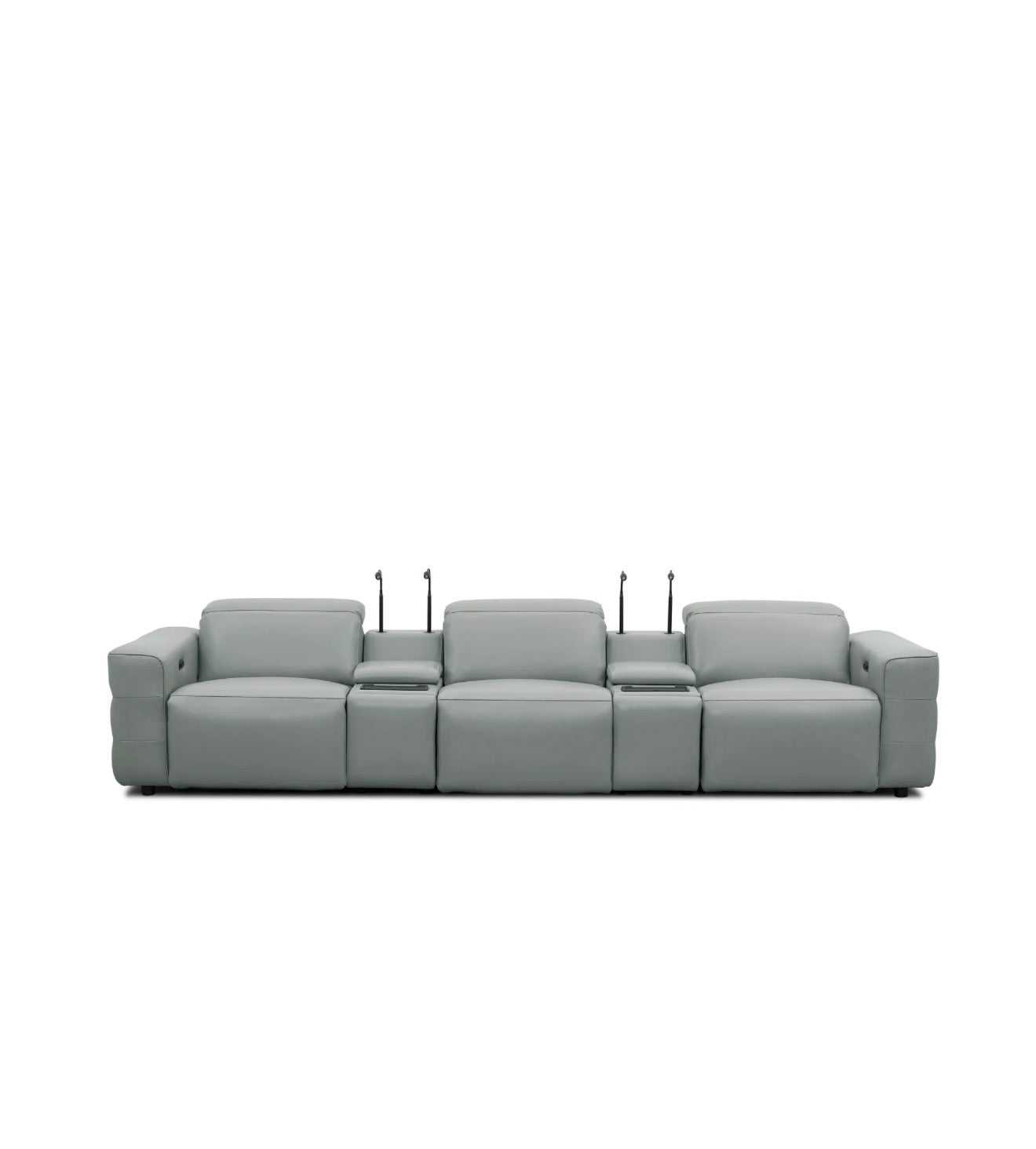 Casa Milano – Milano Italian Leather Power Recliner Row