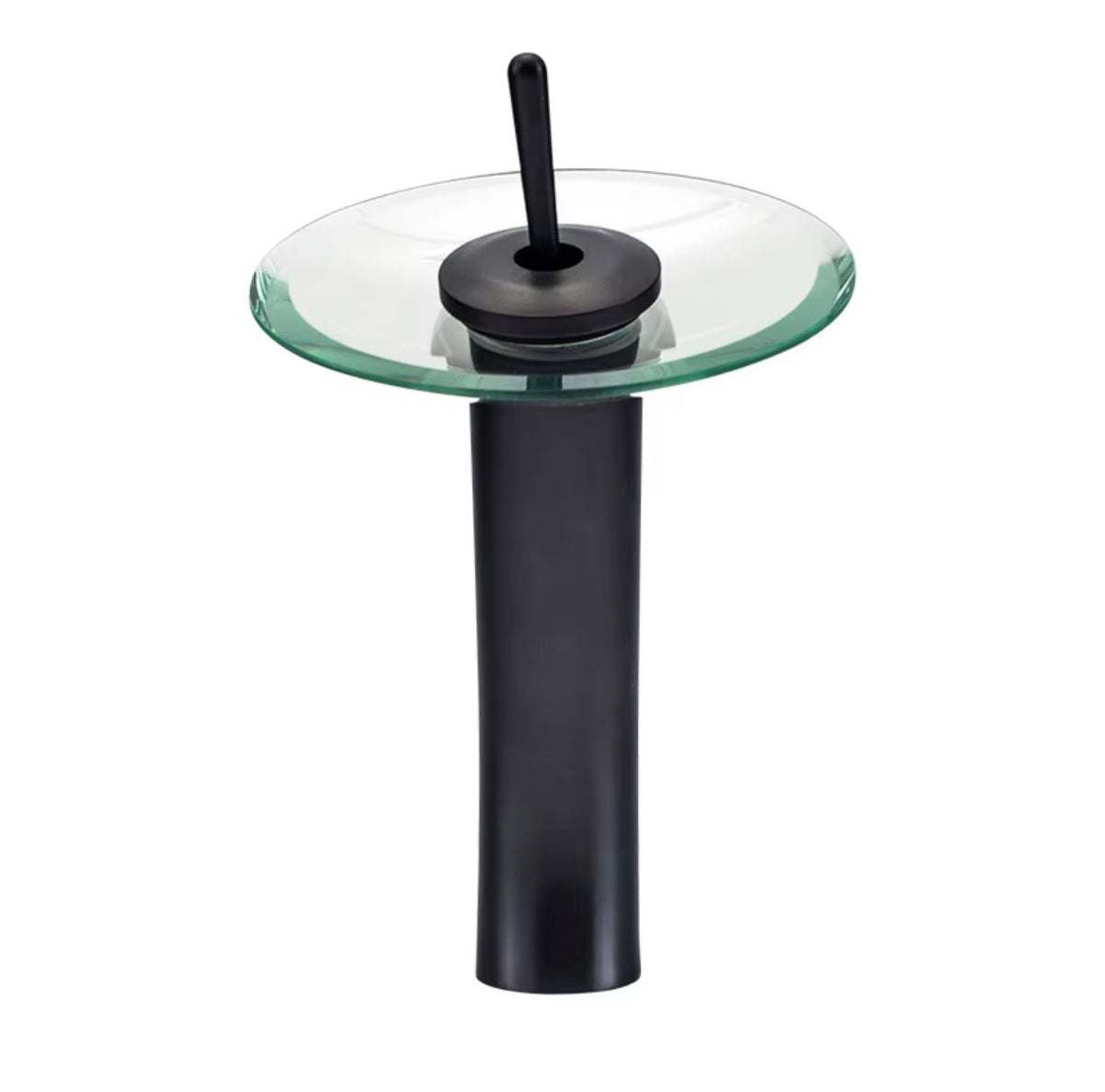 Fiore Glass Waterfall Vessel Sink Faucet