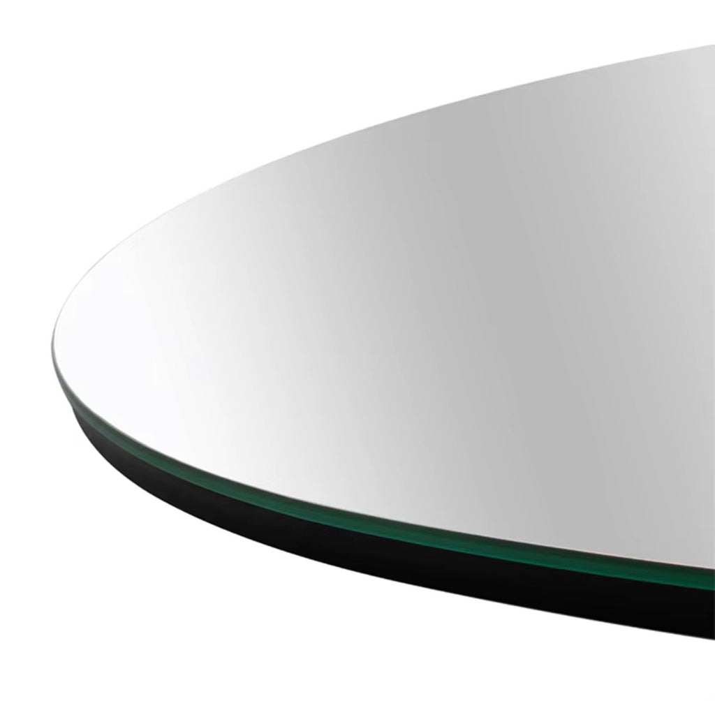 LIVIA SCULPTURAL FRAMELESS WALL MIRROR