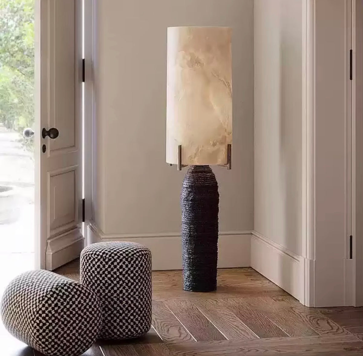 Alessio Alabaster Floor Lamp