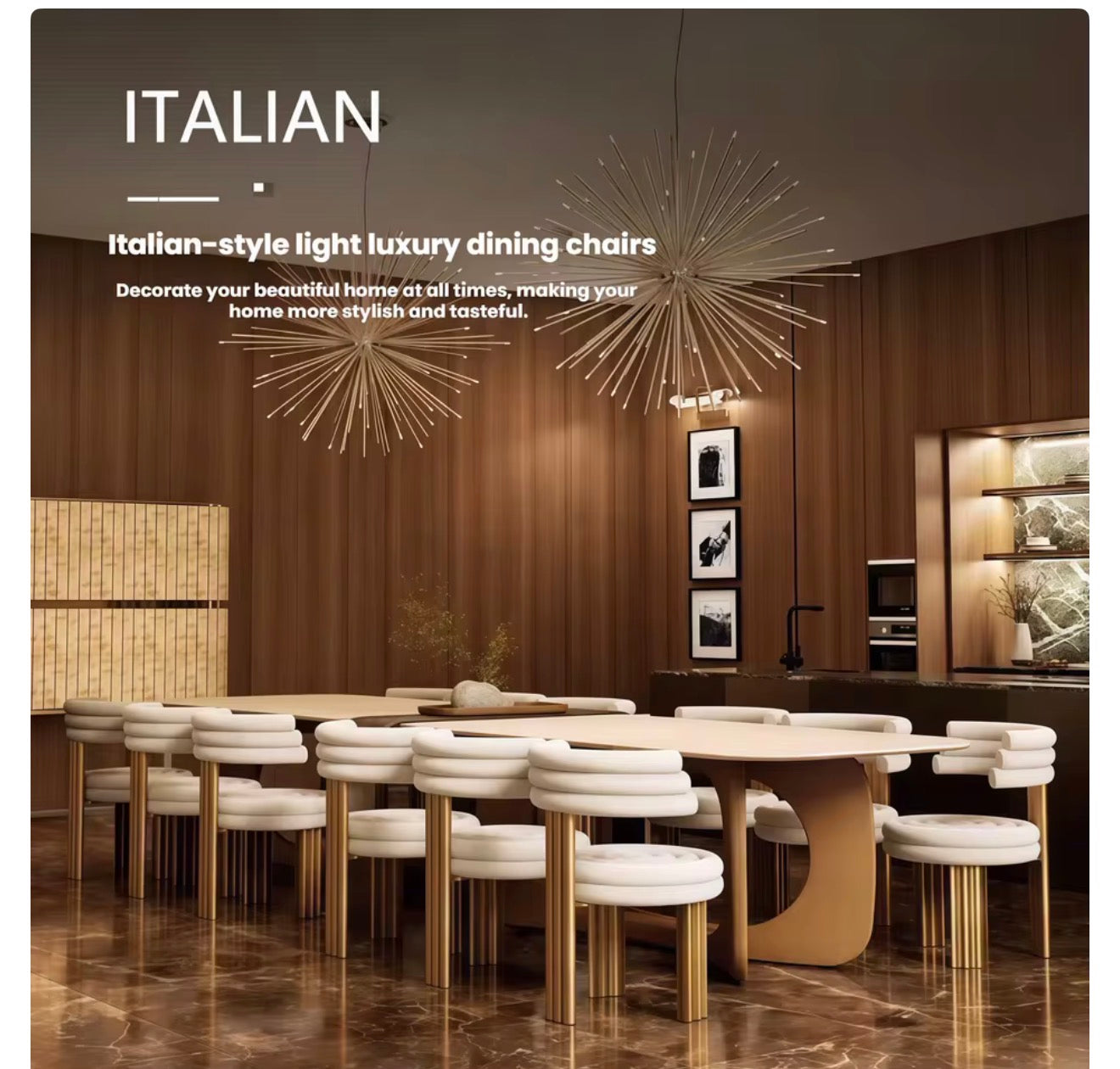Casa Milano Bella Luna Statement Dining Chair