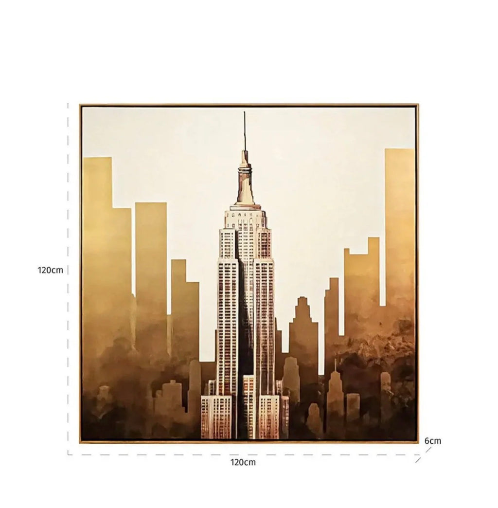 Cityscape Wall Art – Empire | Richmond Interiors