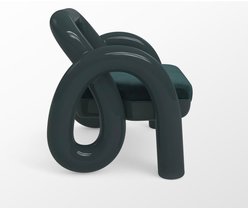 Gelee Sculptural Accent Chair by Caracole