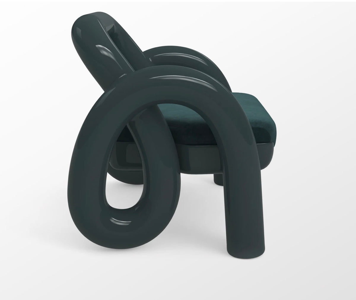 Gelee Sculptural Accent Chair by Caracole