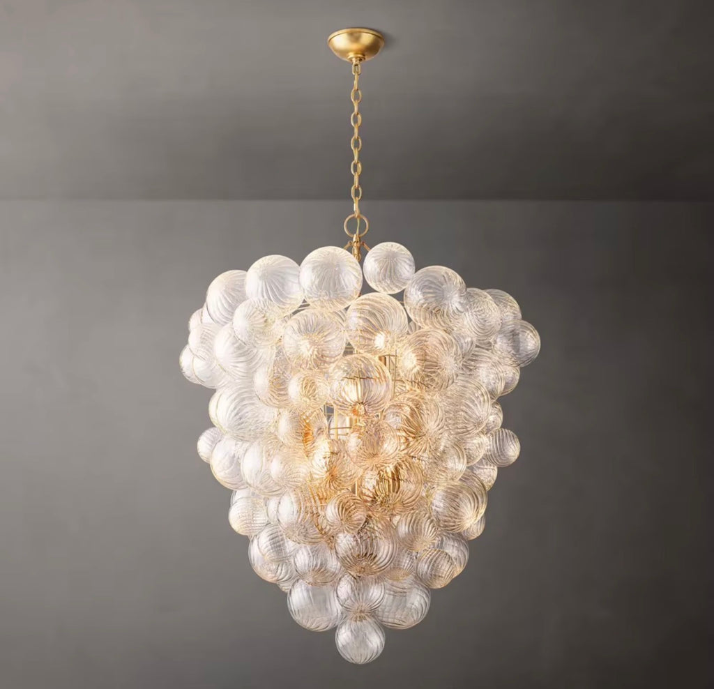 Talia Bubble 12-Light Long Chandelier