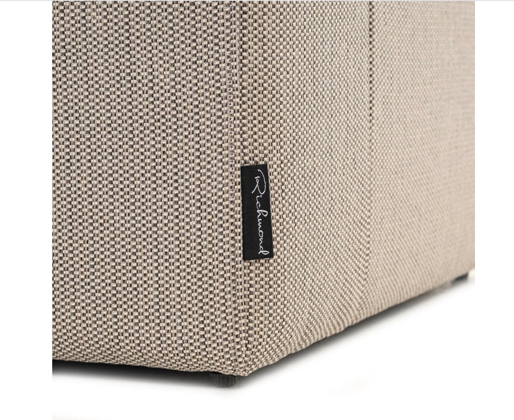 Riva Sculptural Upholstered Outdoor Dining Chair