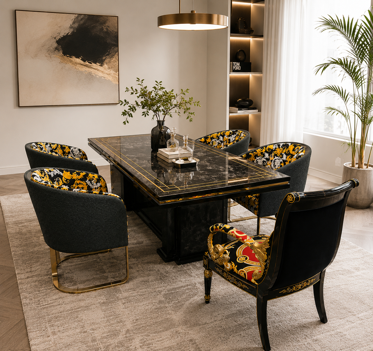 Casa Milano – Roma Baroque Luxury Dining Chair