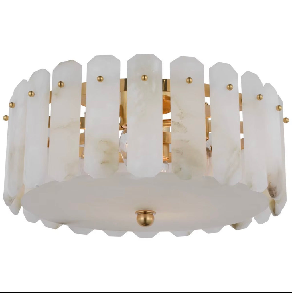 Aurelia Alabaster Flush Mount