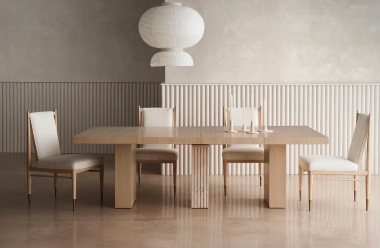 Casa Milano Unity Oak Extendable Dining Table