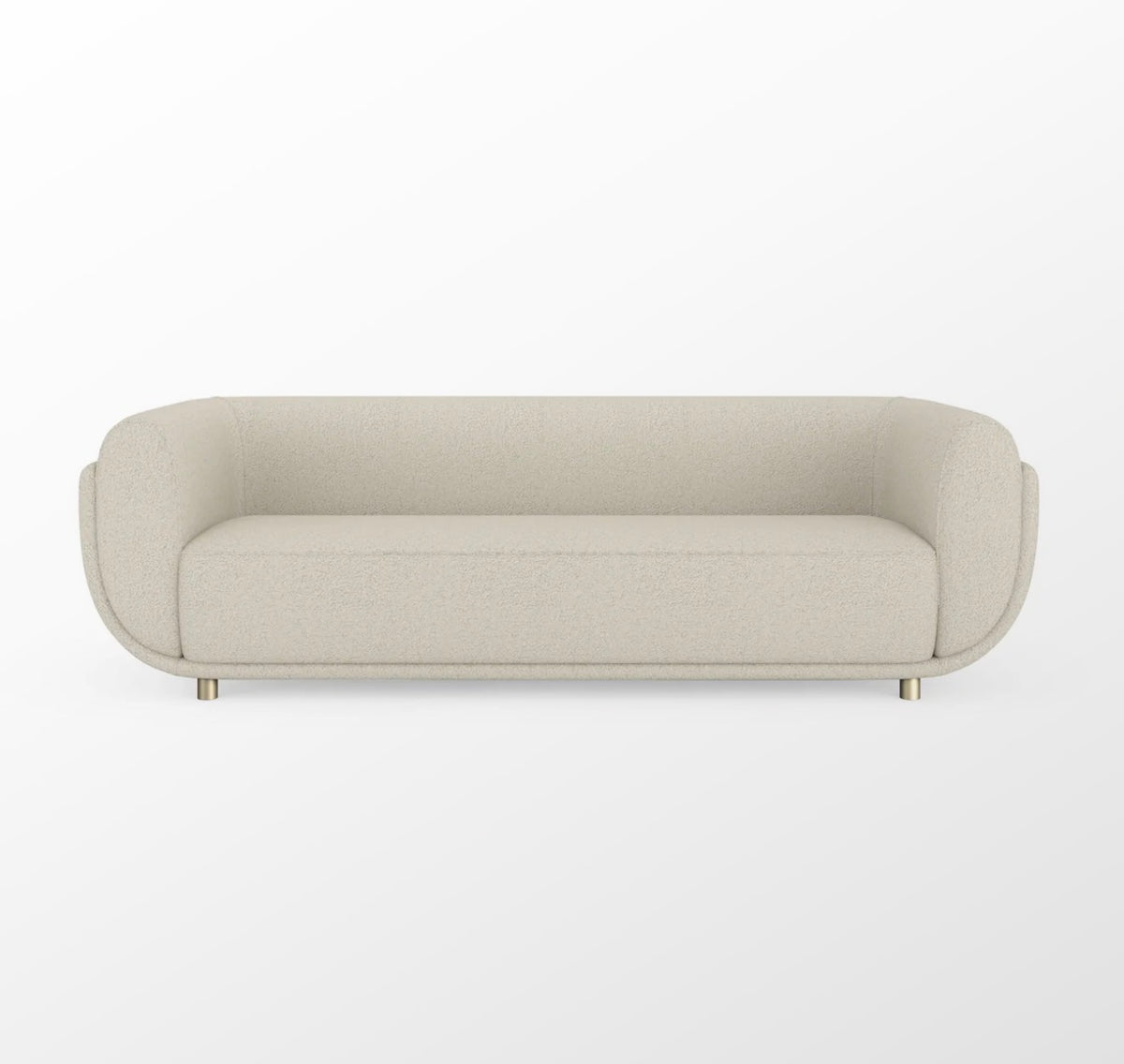 Cocoon Ivory Bouclé Sofa
