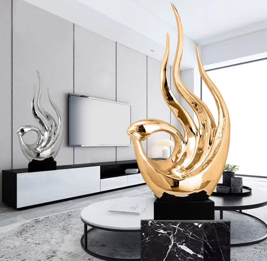 Seraphina Sculptural Flame Sculpture
