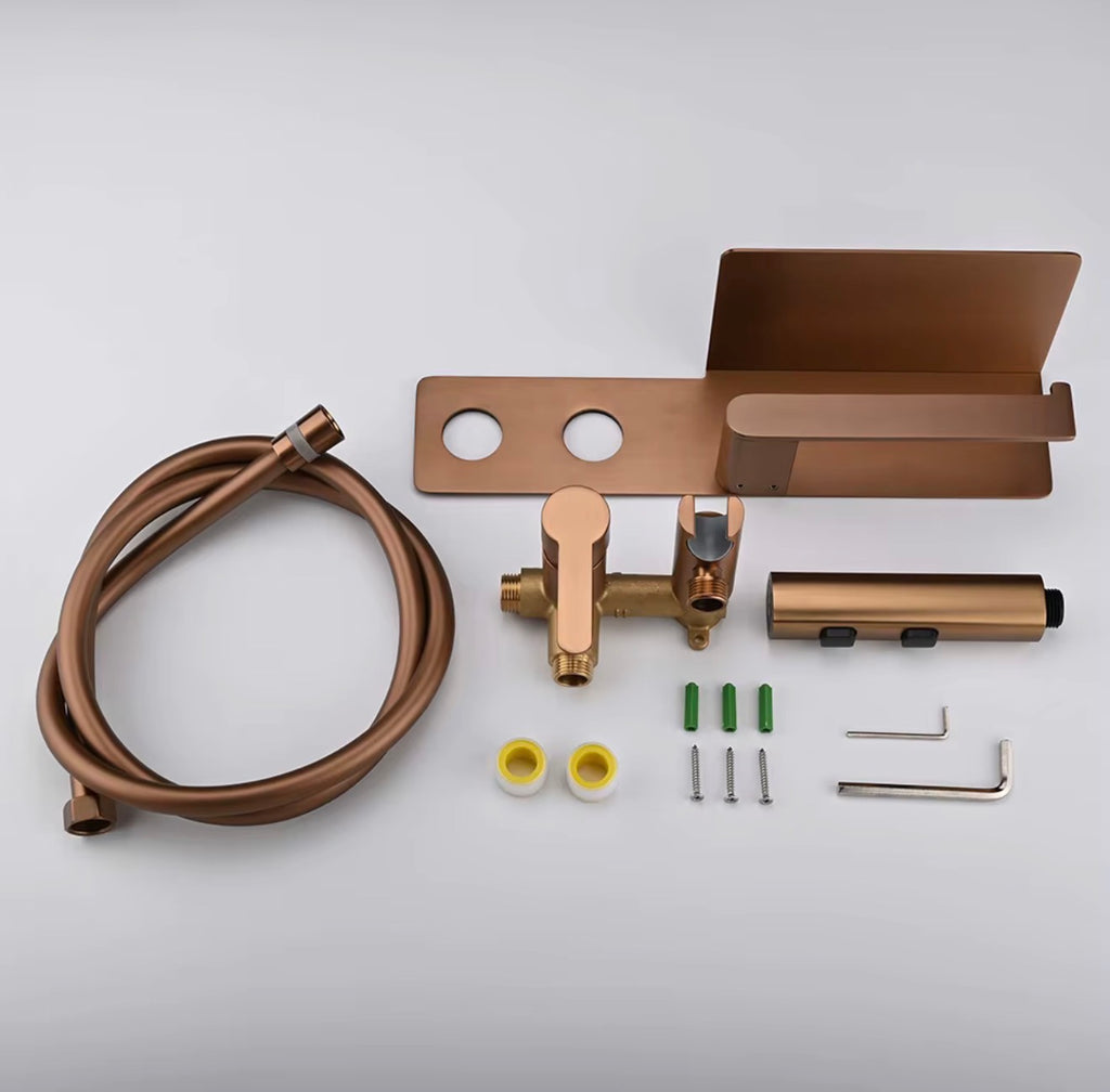 Alessia Wall-Mounted Bidet Sprayer & Toilet Companion Set