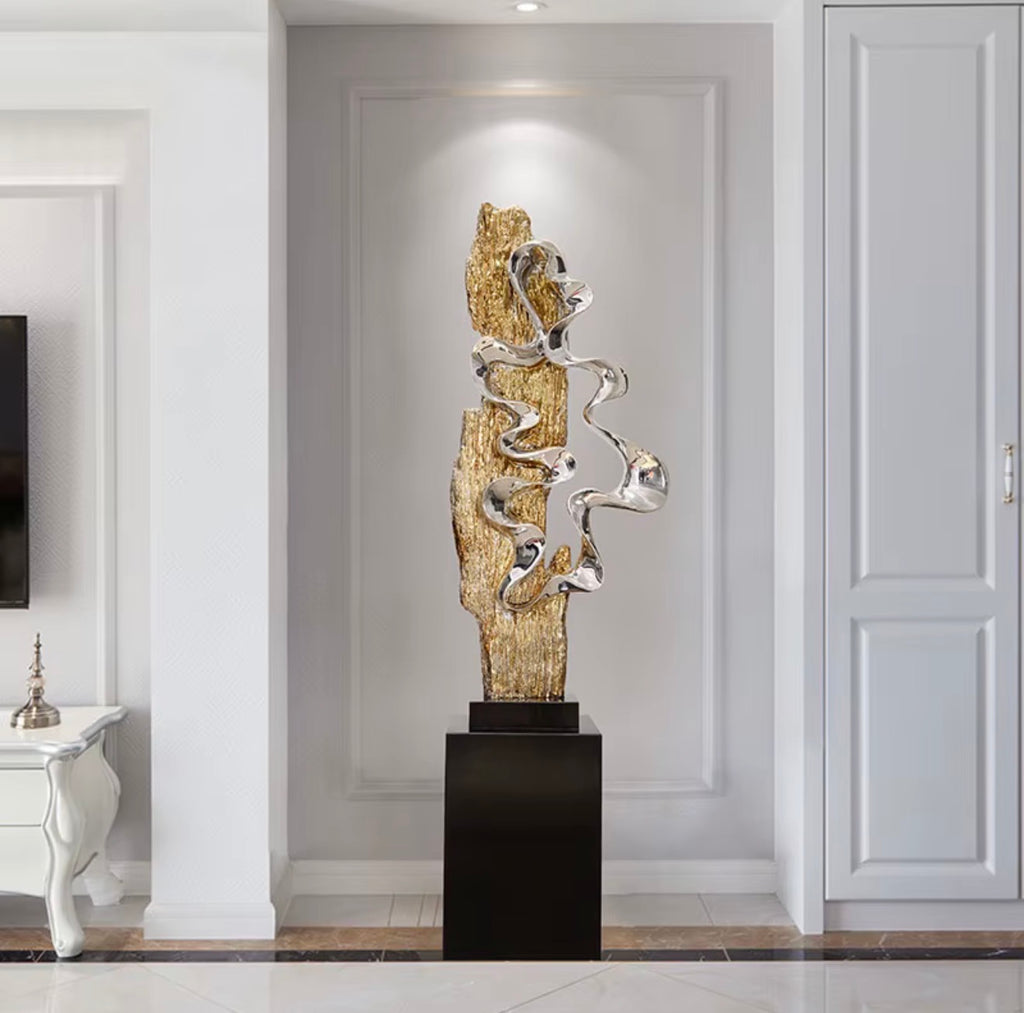 Samara Abstract Floor Sculpture