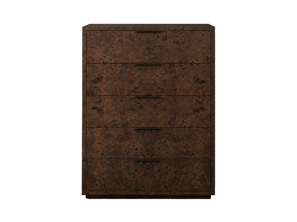 Casa Milano — Kensington Burl Wood Platform Bed