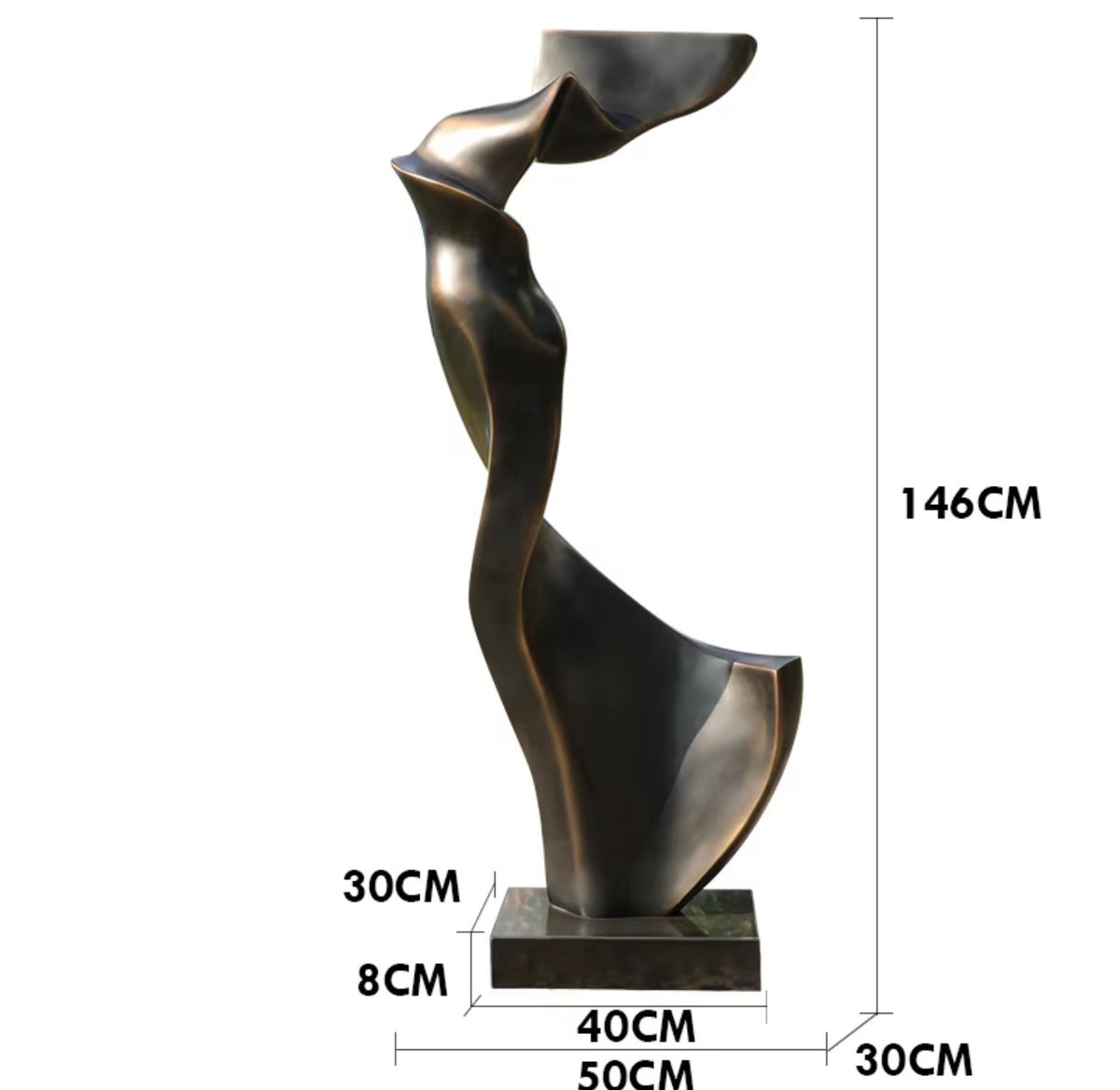 Nocturne Sculptural Floor Sculpture