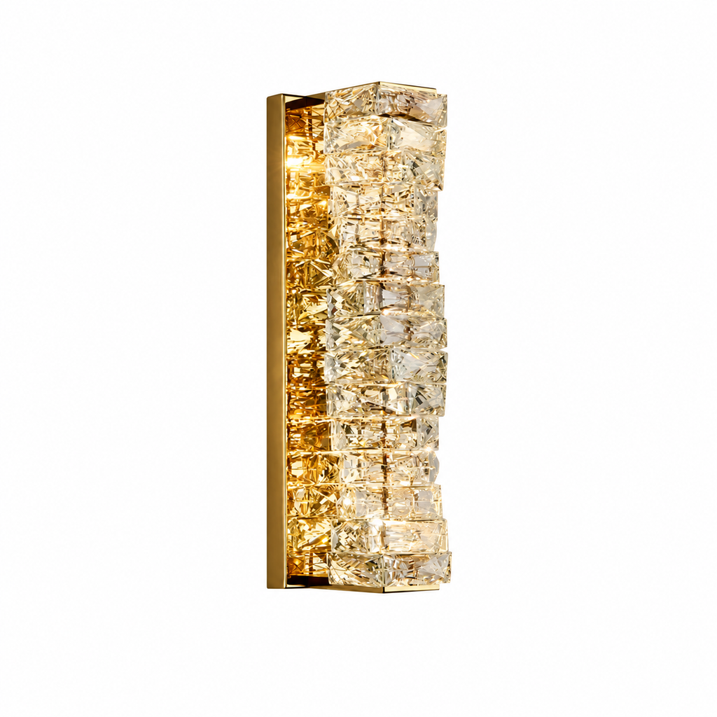 Diamond K9 Crystal LED Wall Sconce
