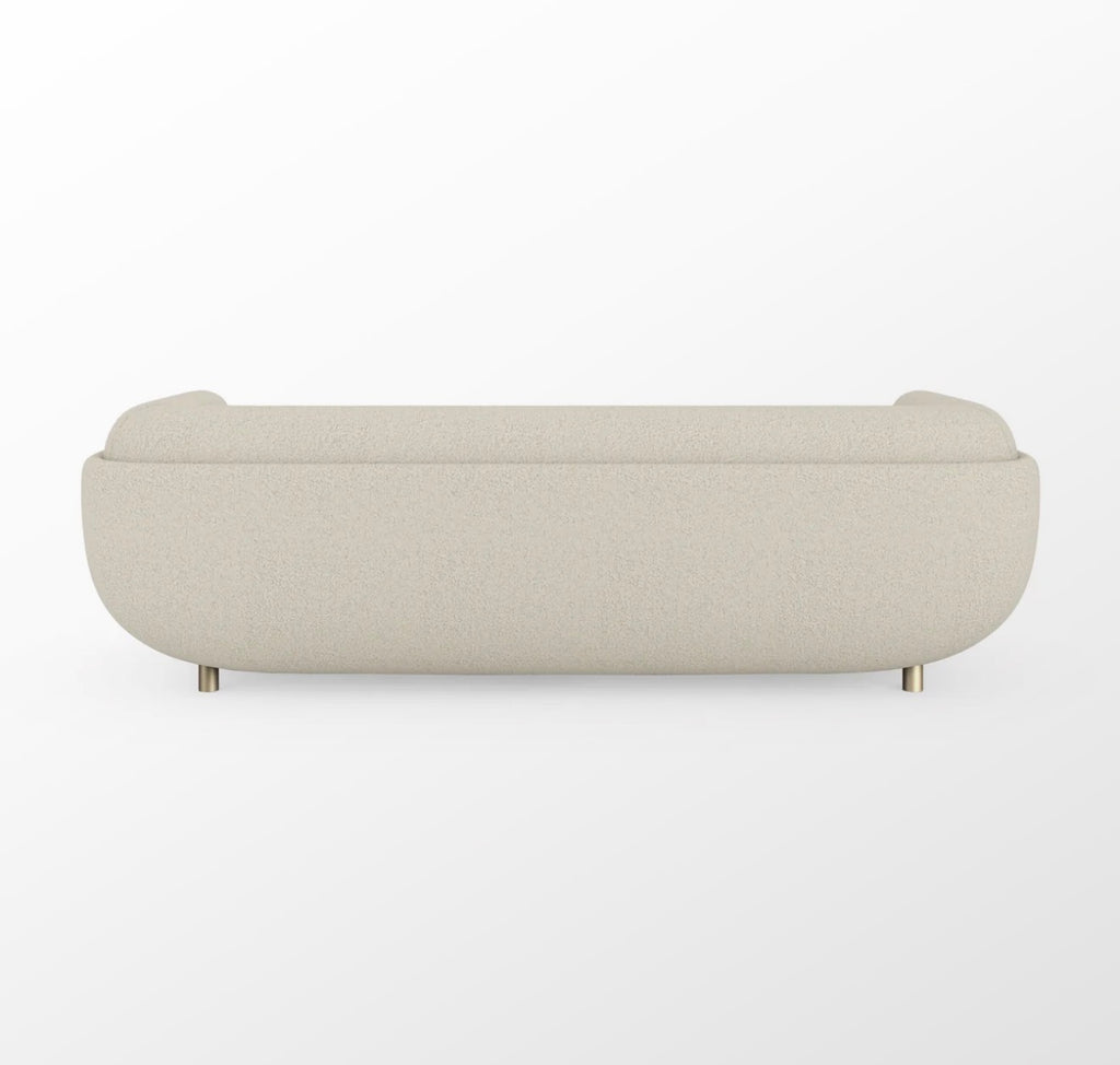 Cocoon Ivory Bouclé Sofa