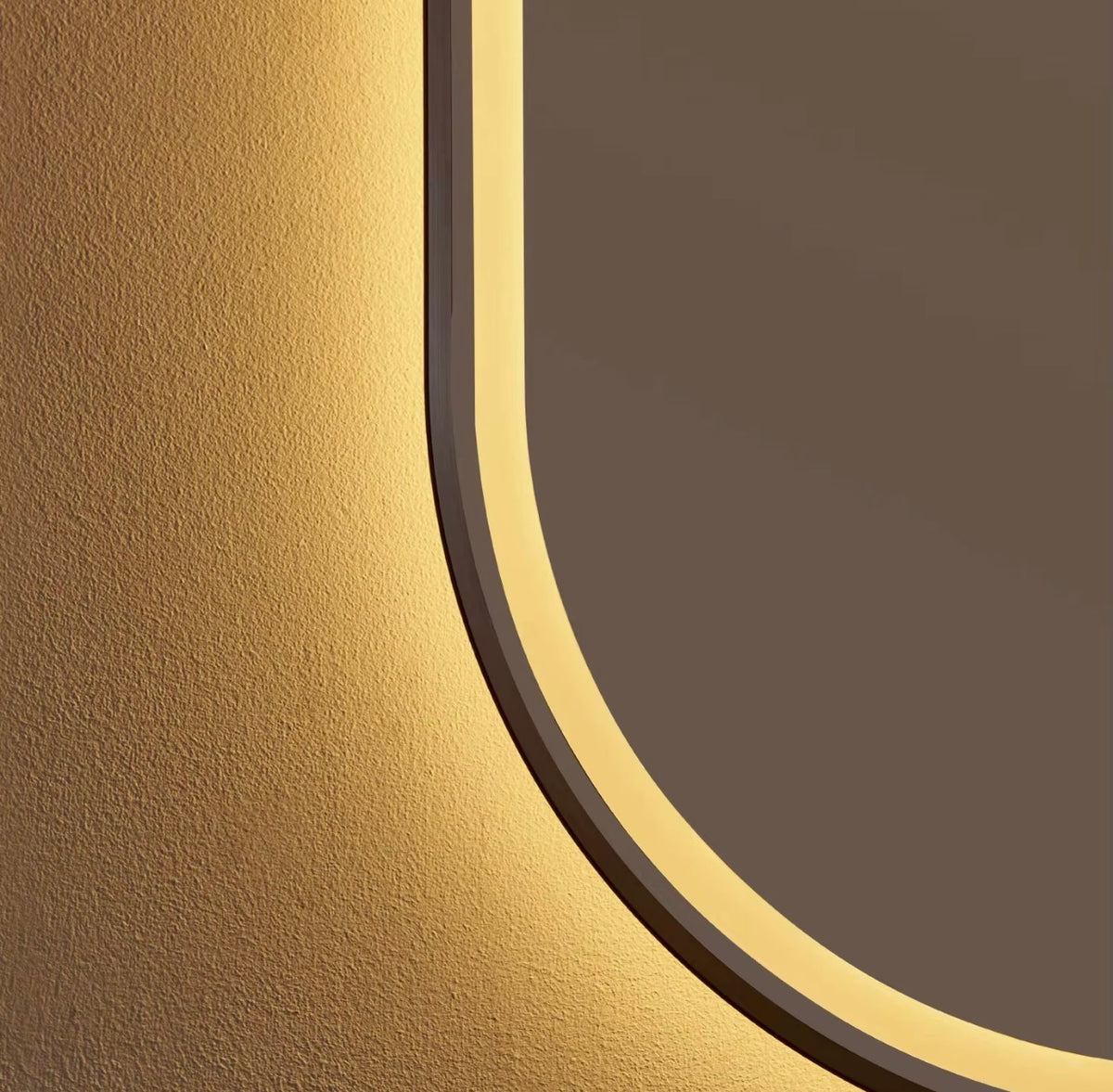 LUCIA OVAL LED BACKLIT BATHROOM MIRROR