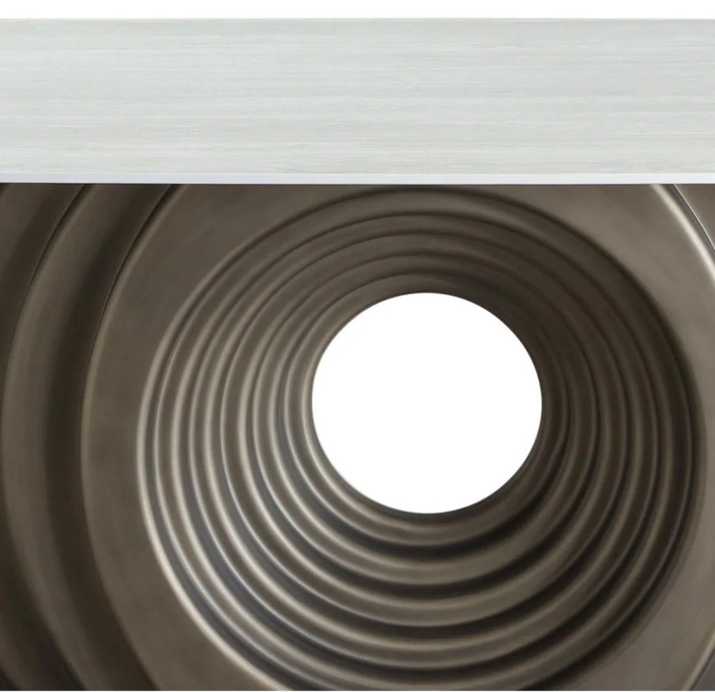 Casa Milano – Moorgate Bronze Sculptural Dining Table