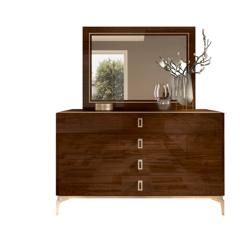 Casa Milano – Eva Luxury Dresser & Mirror Set | Italian Design