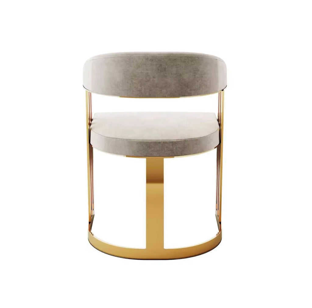 Casa Milano – Bellarose Gold Dining Chair