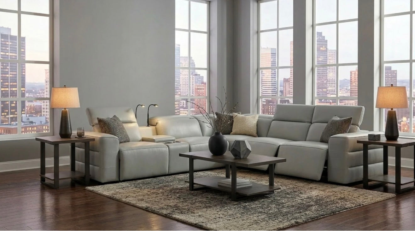 Casa Milano – Serughi Power Reclining Sectional Sofa
