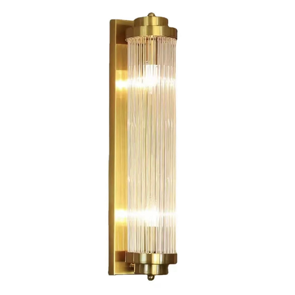 Lucienne Ribbed Glass Wall Sconce