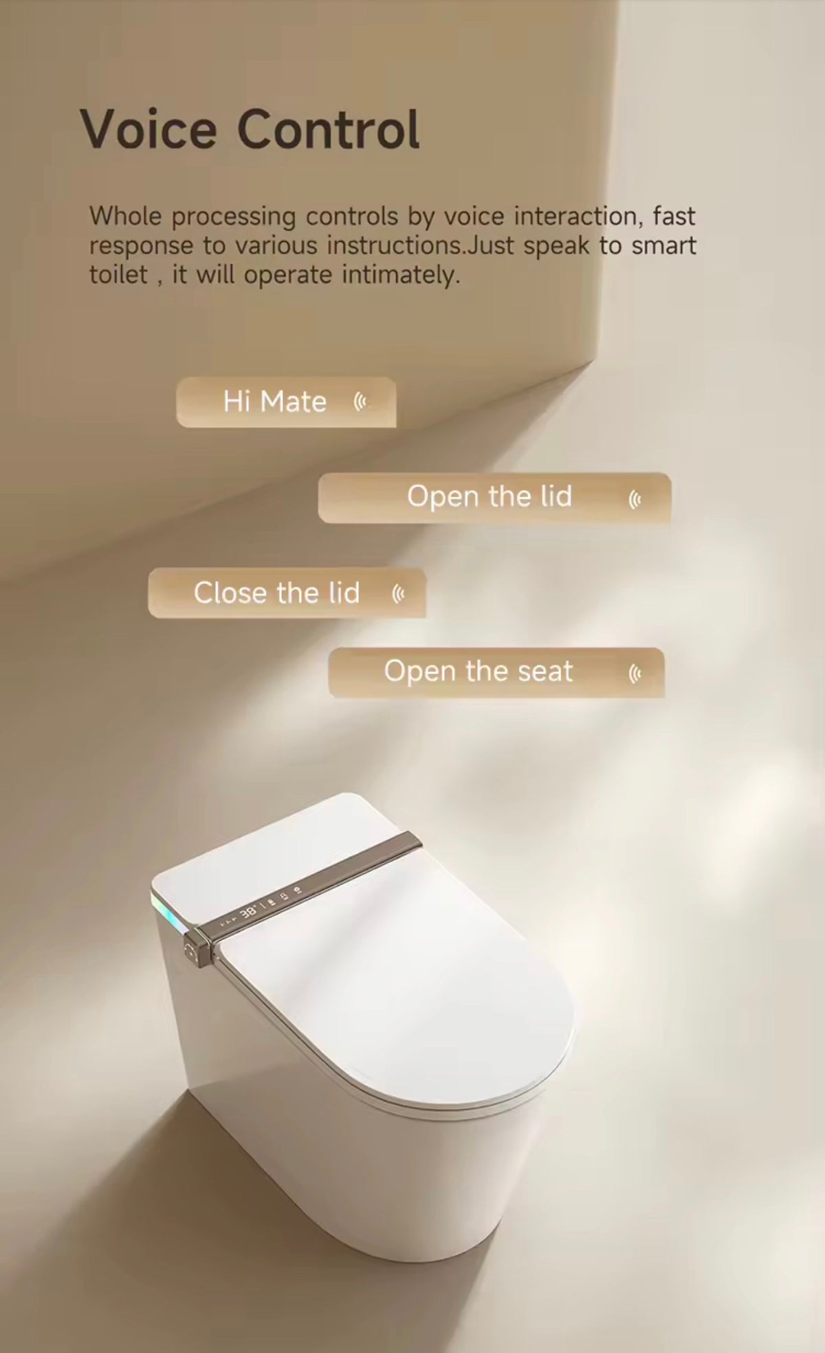 Lorenzo Elite Intelligent Smart Toilet