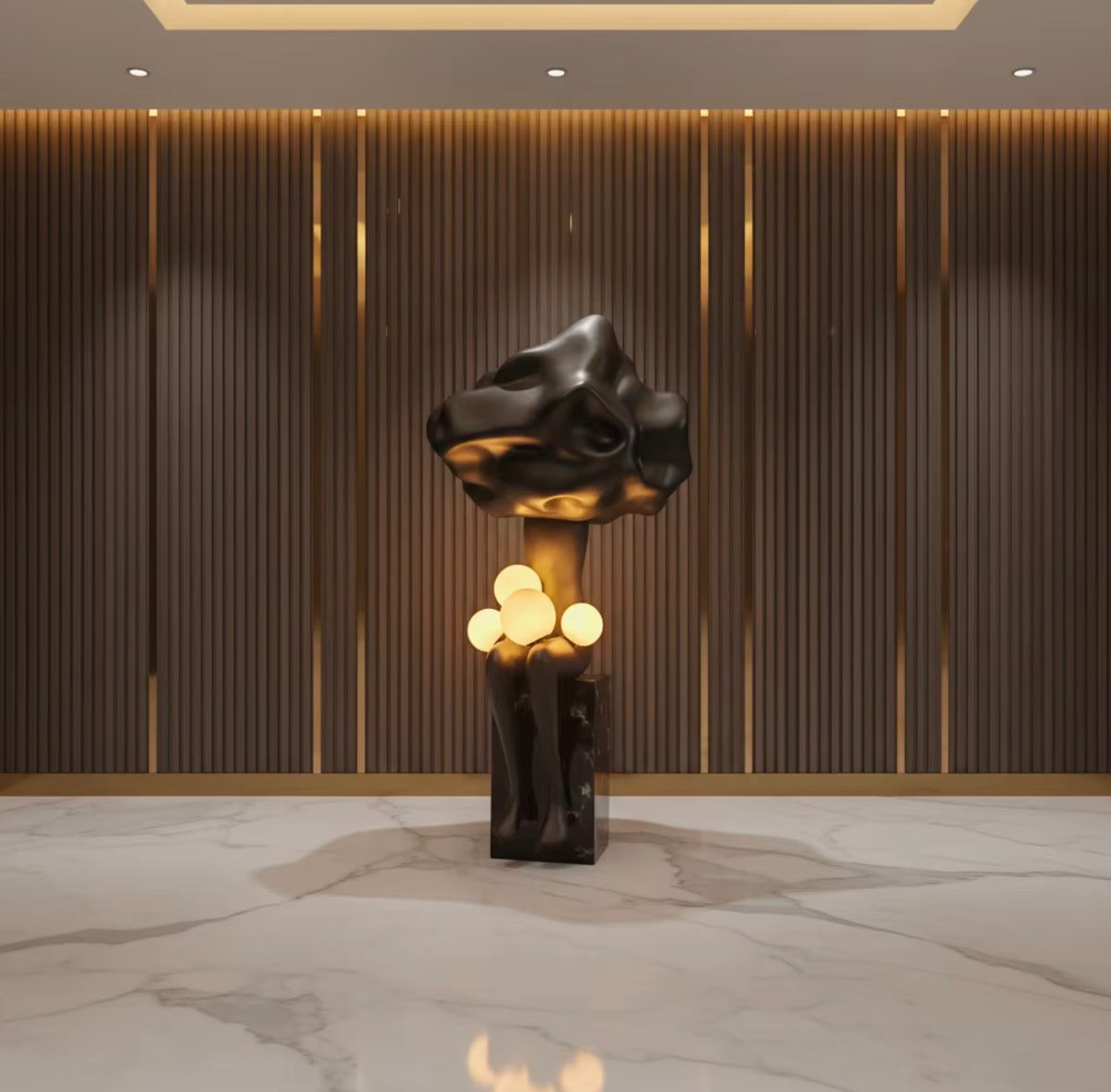 Madeleine Sculptural Floor Lamp
